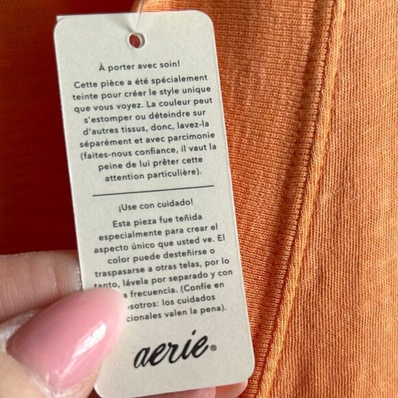 Aerie Orange Sherbet Maxi Dress - Picture 3 of 8